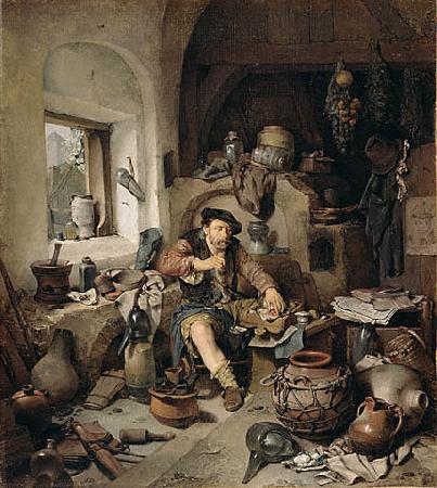 Cornelis Bega Alchemist by France oil painting art
